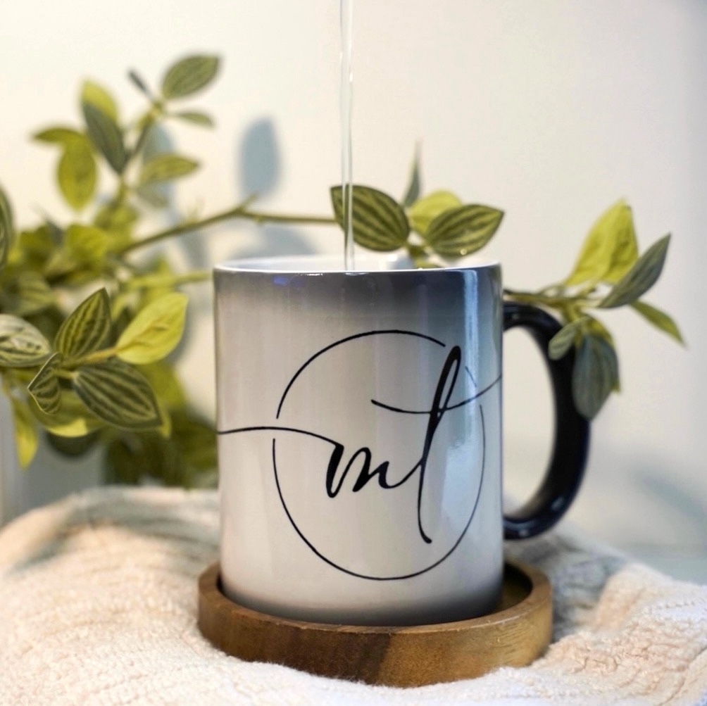 Taza Cerámica de Café de Color Cambiante